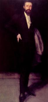 James Abbottb McNeill Whistler : Portrait of Leyland